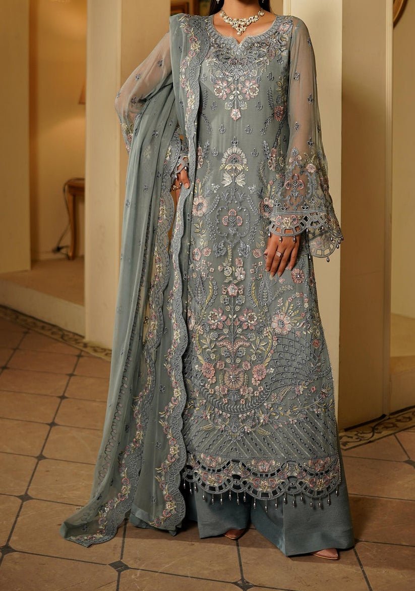 Maryam's Aarzu Pakistani Luxury Chiffon Dress - db30335