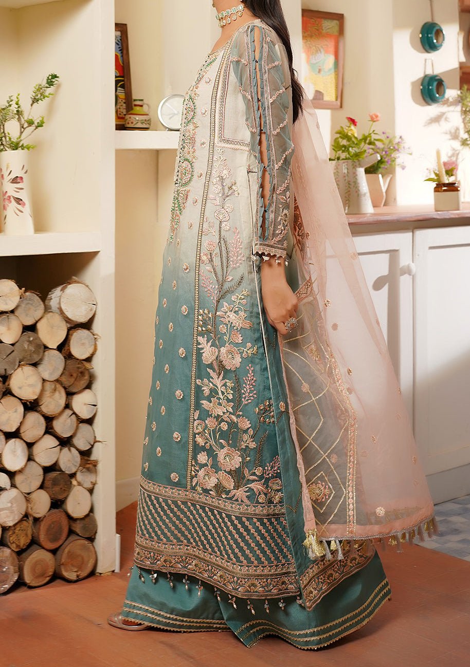 Maryam's Hayat Pakistani Luxury Organza Dress - db26840