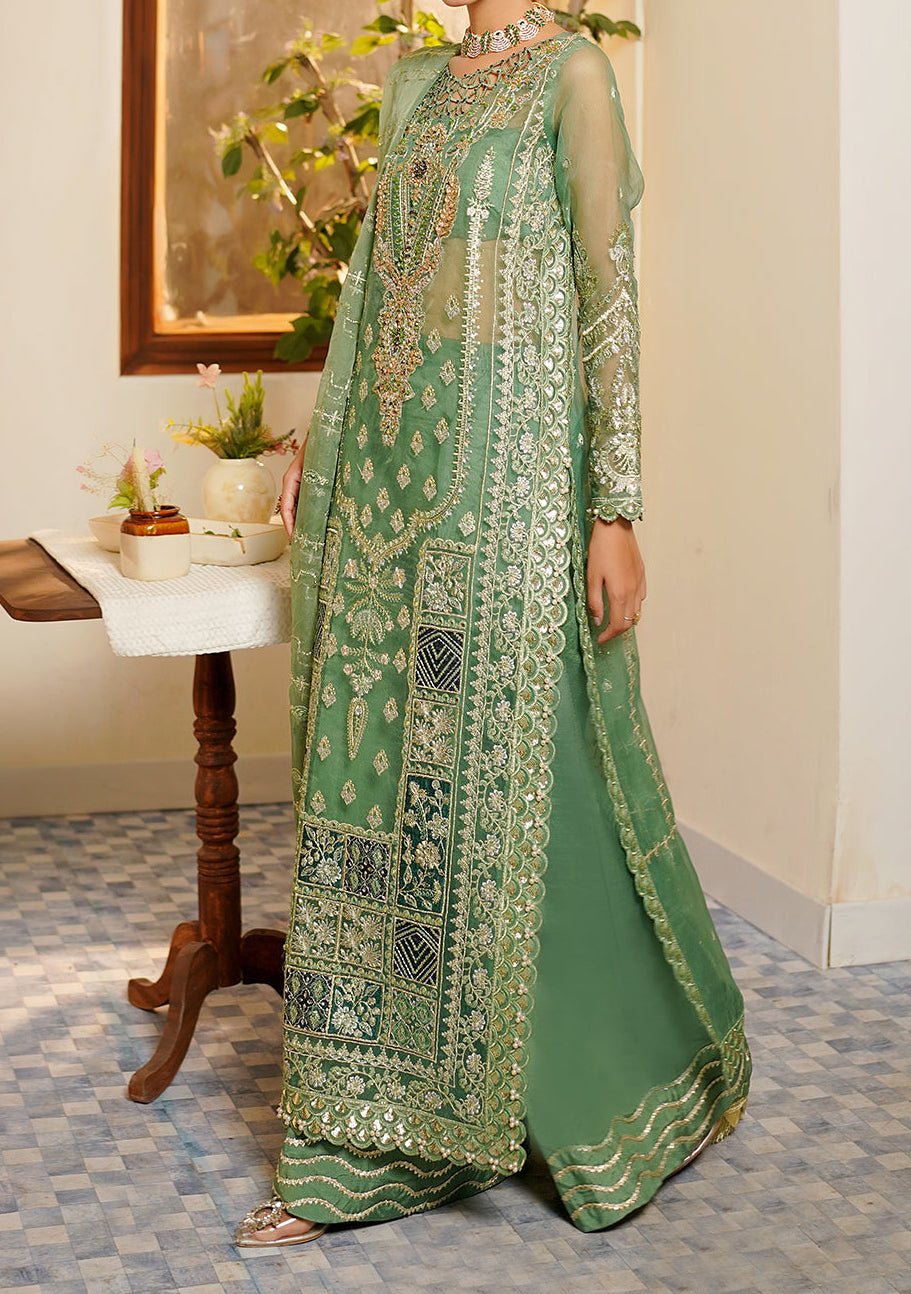 Maryam's Hayat Pakistani Luxury Organza Dress - db26846