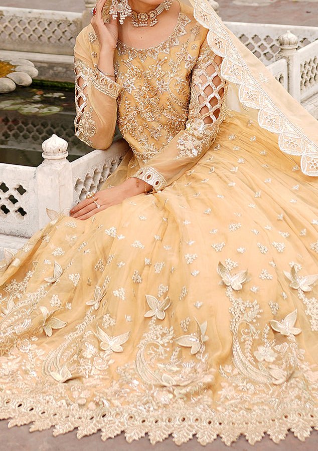 Maryam's Lemilsa Pakistani Luxury Organza Anarkali - db25924