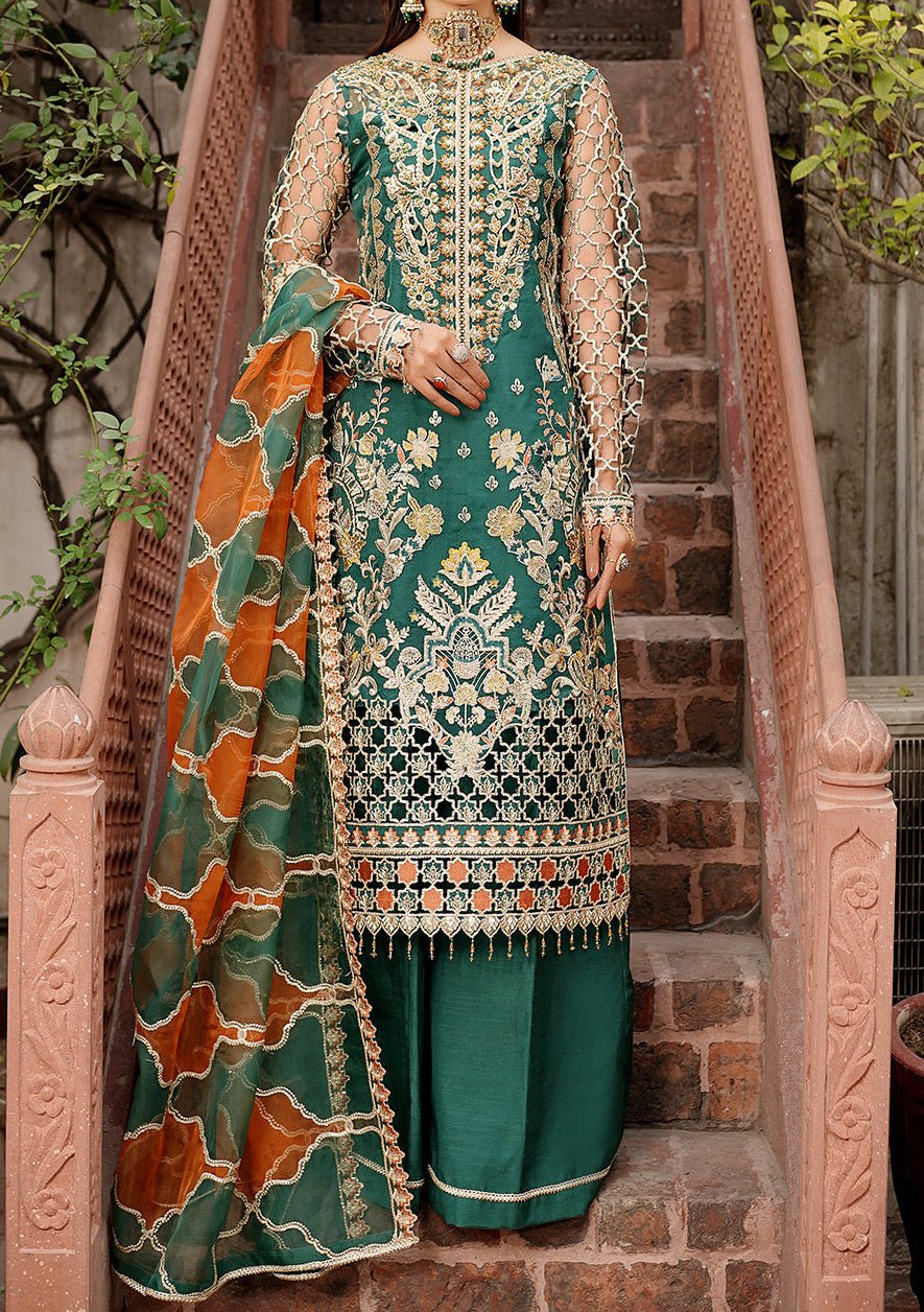 Maryam's Lemilsa Pakistani Luxury Organza Dress - db25919