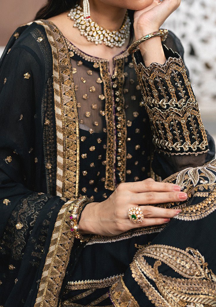 Maryum N Maria Amel Embroidered Chiffon Dress - db30439