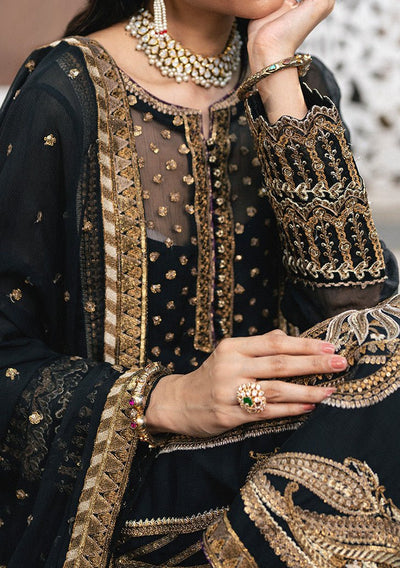 Maryum N Maria Amel Embroidered Chiffon Dress - db30439