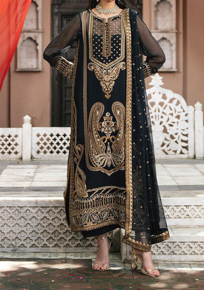 Maryum N Maria Amel Embroidered Chiffon Dress - db30439