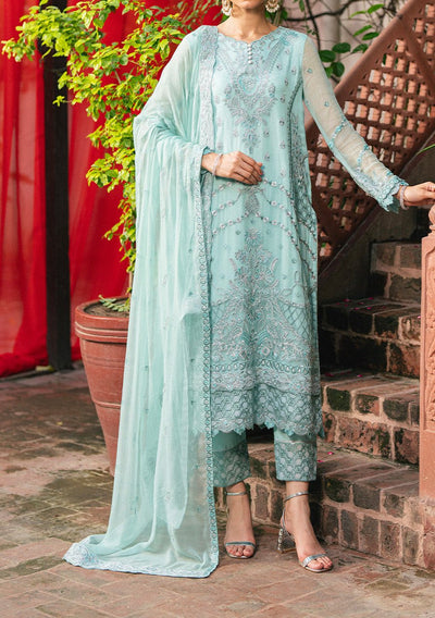 Maryum N Maria Amel Embroidered Chiffon Dress - db30437