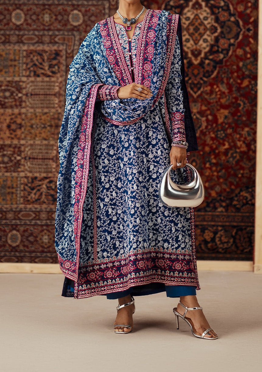 Maryum N Maria Azal Embroidered Chiffon Dress - db302672