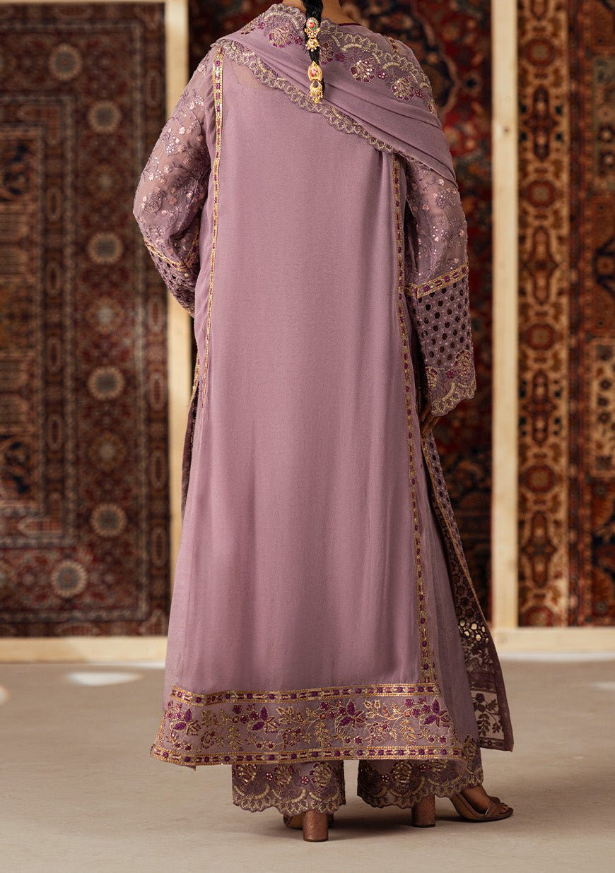 Maryum N Maria Azal Embroidered Chiffon Dress - db302671