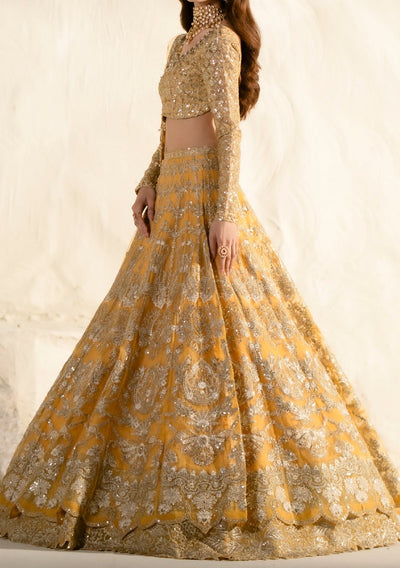 Maryum N Maria Zuberi Pakistani Organza Lehenga Choli - db25969