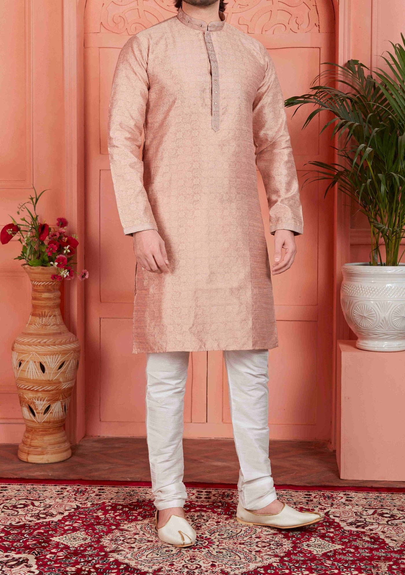 Men's Traditional Party Wear Kurta Pajama - db27763