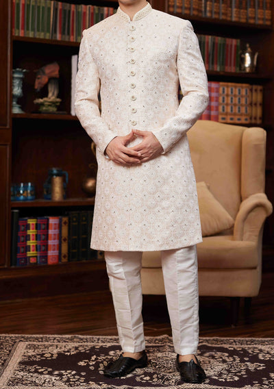 Men's Traditional Party Wear Sherwani Suit - db28057