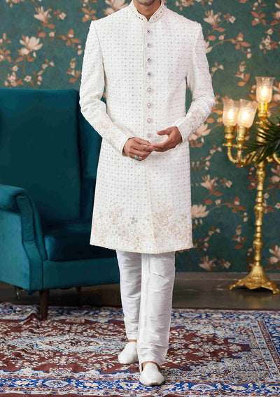 Men's Traditional Party Wear Sherwani Suit - db28073