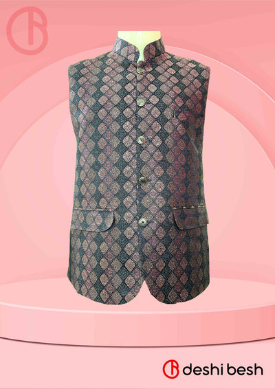 Premium Jacquard Waistcoat - db28716