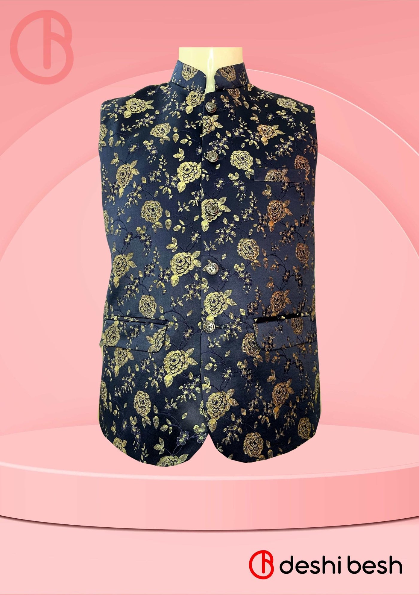 Premium Jacquard Waistcoat - db28727