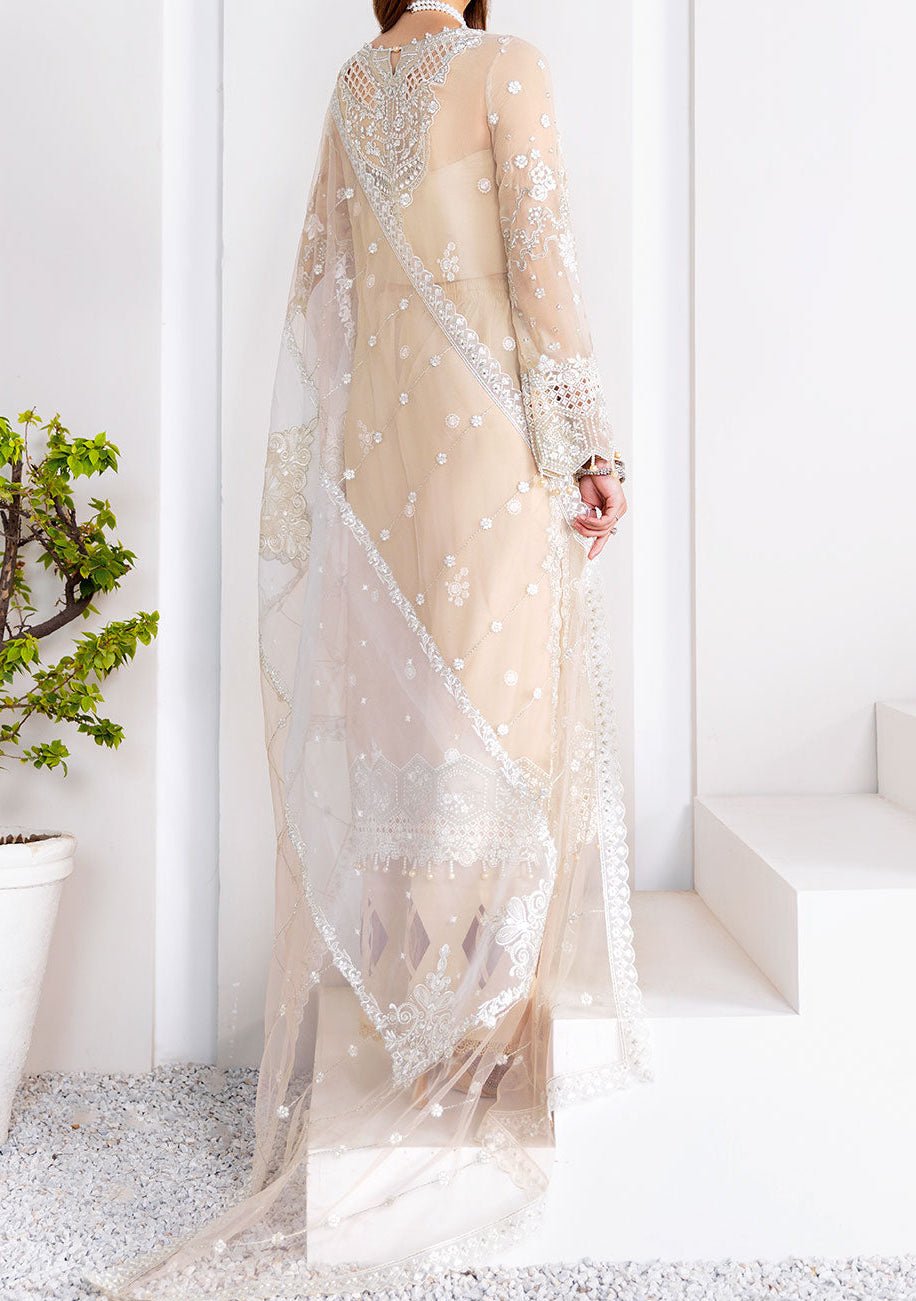 Ramsha Arzoo Pakistani Embroidered Chiffon Dress - db29875