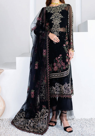Ramsha Arzoo Pakistani Embroidered Chiffon Dress - db29878