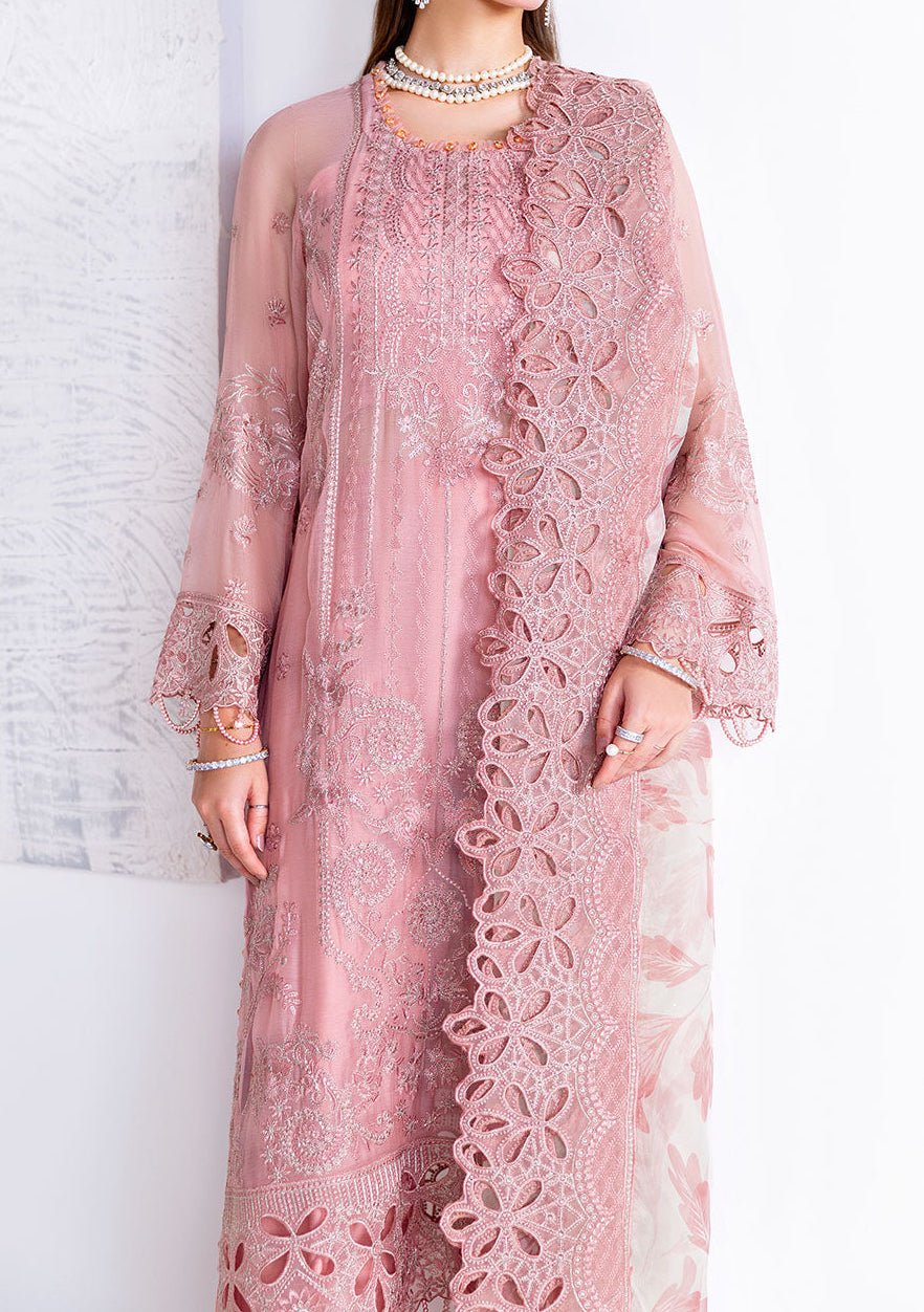 Ramsha Arzoo Pakistani Embroidered Chiffon Dress - db29877