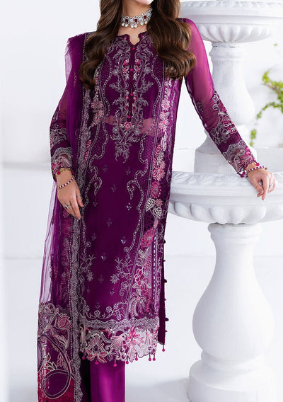 Ramsha Arzoo Pakistani Embroidered Chiffon Dress - db29880