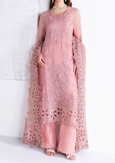 Ramsha Arzoo Pakistani Embroidered Chiffon Dress - db29877
