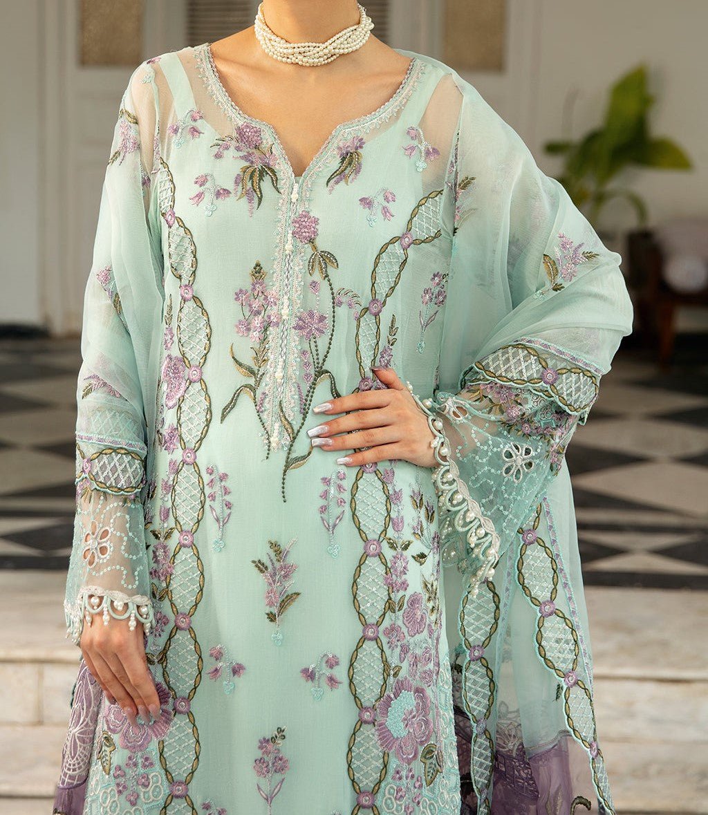 Ramsha Dastak Pakistani Luxury Chiffon Dress - db27546