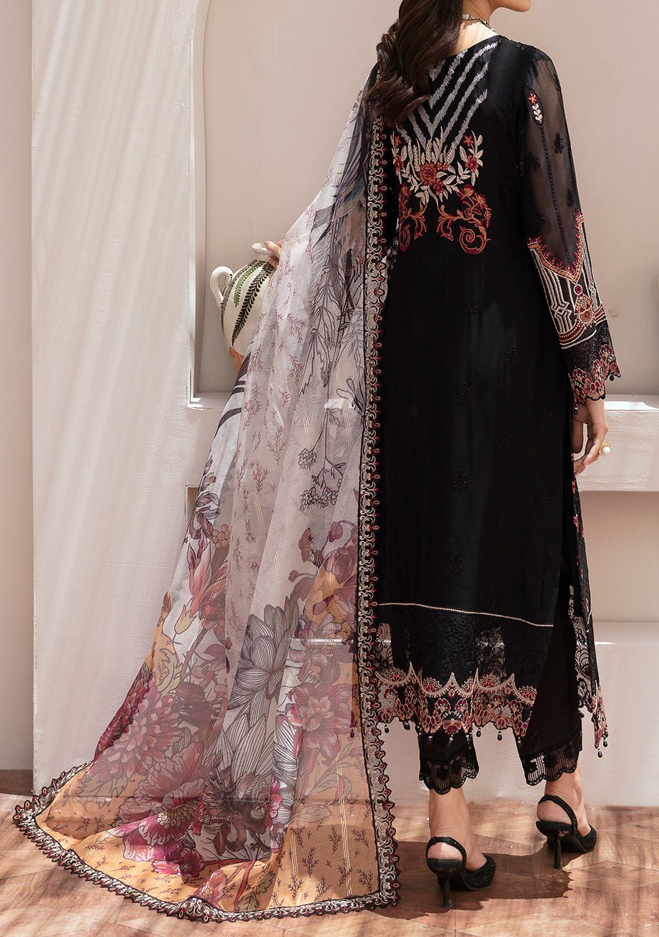 Ramsha Dastan Pakistani Luxury Chiffon Dress - db26720