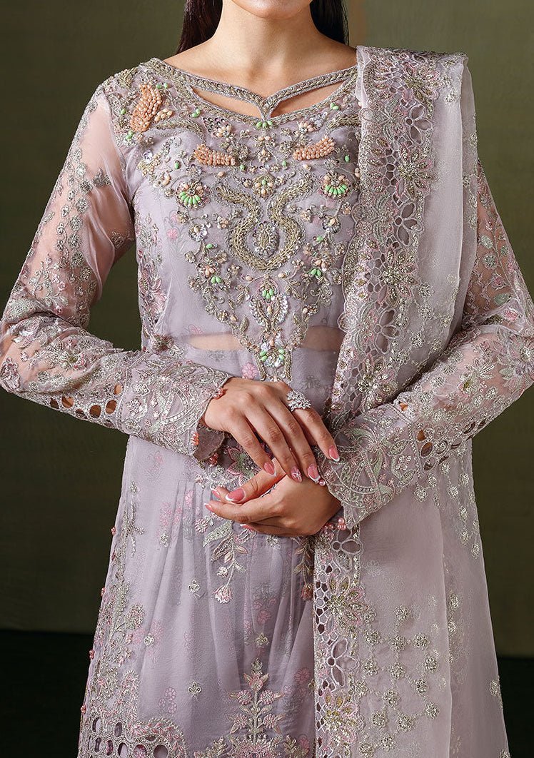 Ramsha Festive Pakistani Luxury Organza Dress - db30327