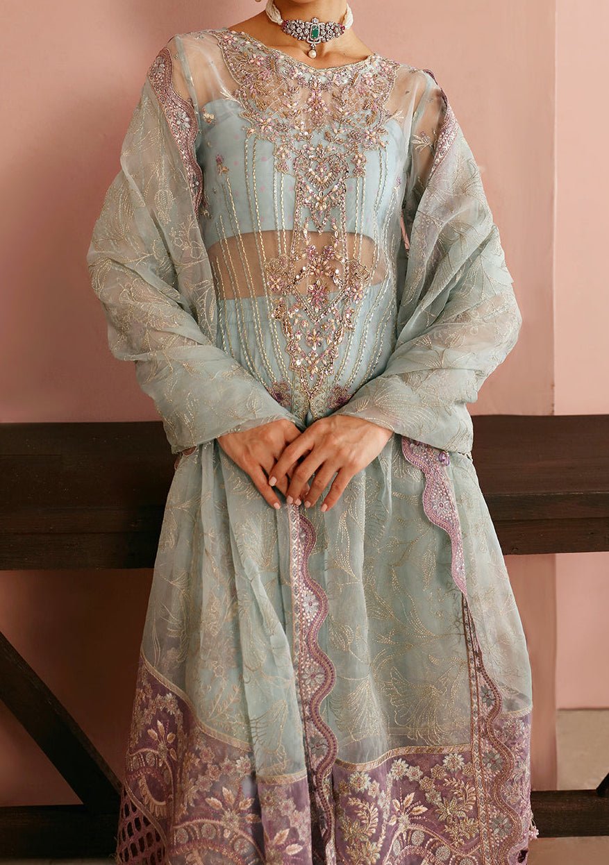 pakistani organza dresses 2018 Organza Tissue Pakistani Luxury Pret 132