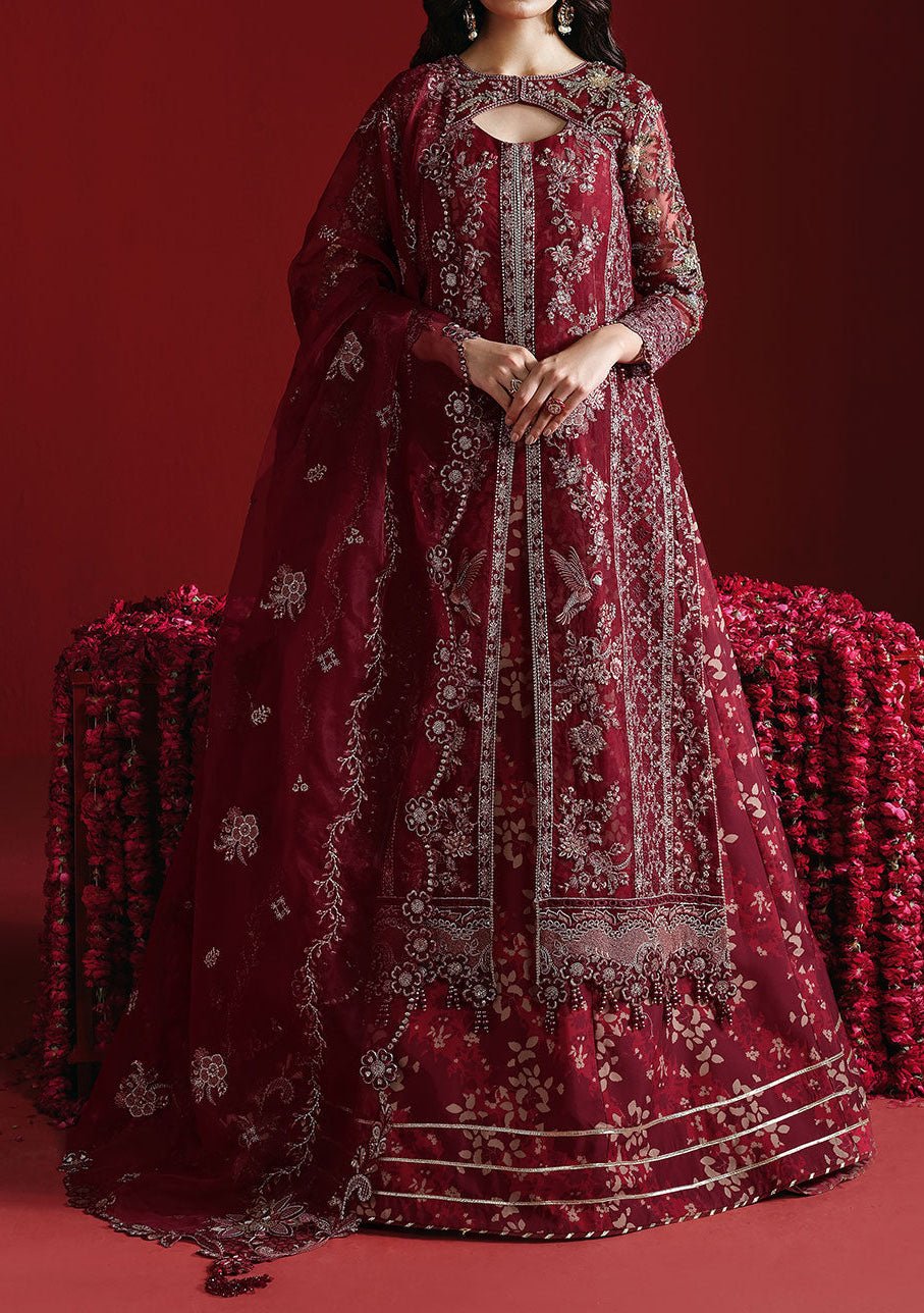 Ramsha Festive Pakistani Luxury Organza Lehenga Suit - db30328