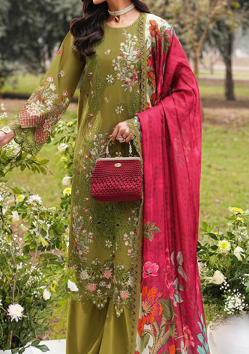 Ramsha Pakistani Luxury Lawn Dress- db31135