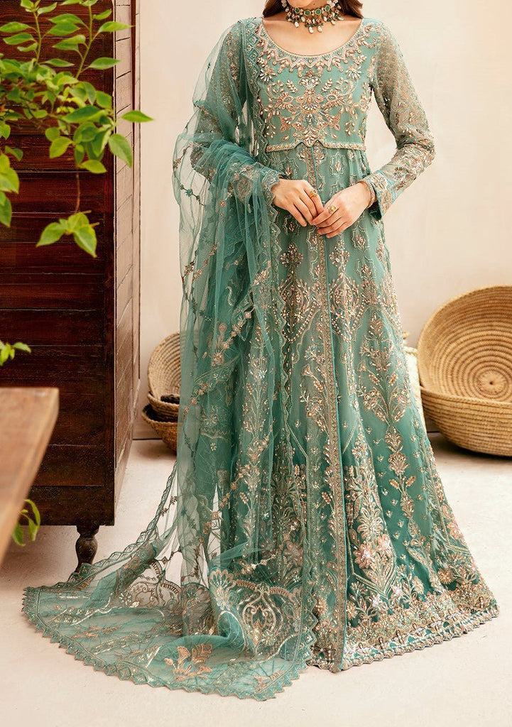 Ramsha Pakistani Luxury Organza Anarkali Suit - db26834