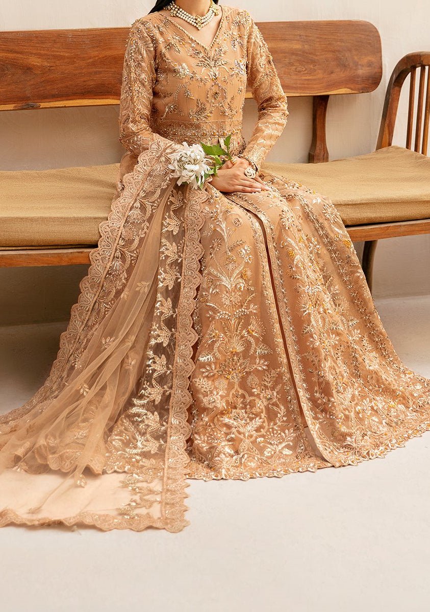 luxury anarkali dress Pakistani Luxury Anarkali