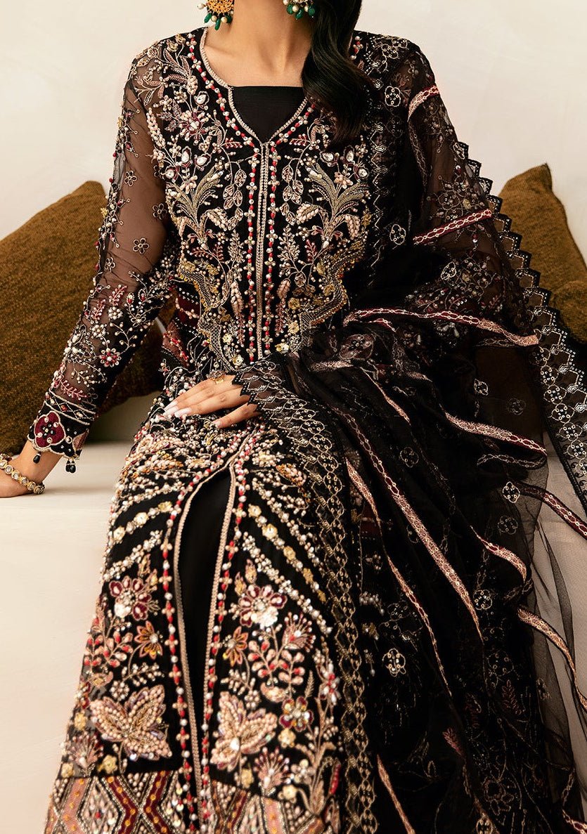 Ramsha Pakistani Luxury Organza Dress