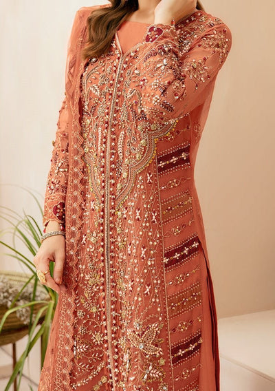 Ramsha Pakistani Luxury Organza Dress - db26833