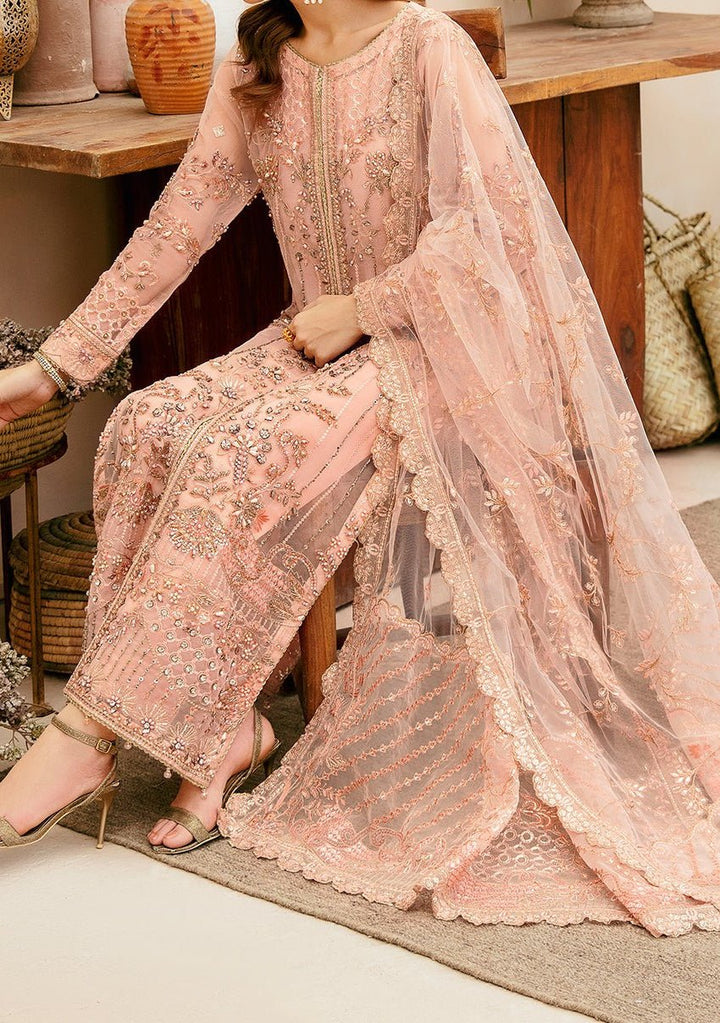 Ramsha Pakistani Luxury Organza Dress