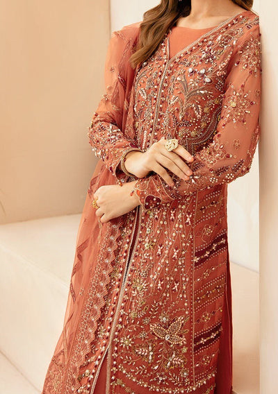 Ramsha Pakistani Luxury Organza Dress - db26833