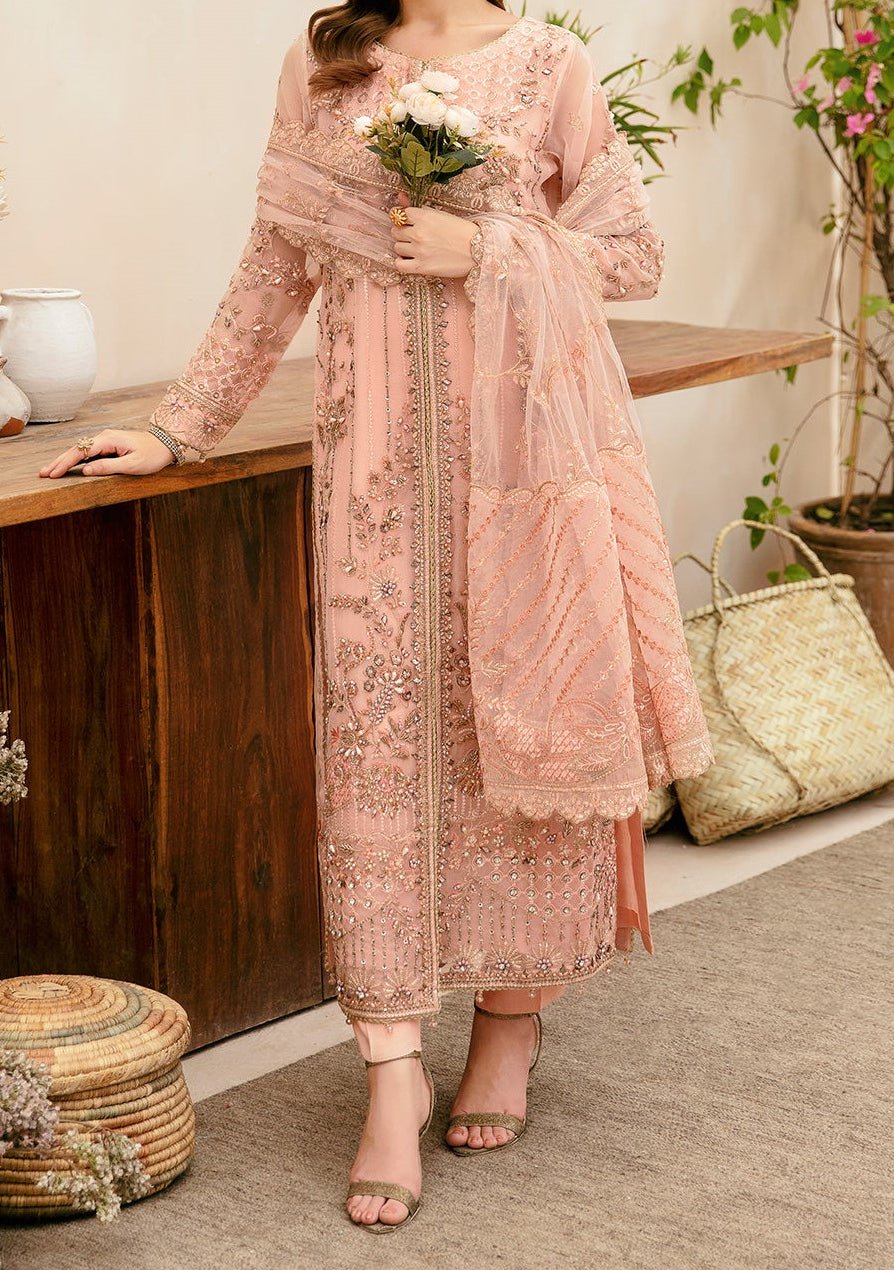 Ramsha Pakistani Luxury Organza Dress