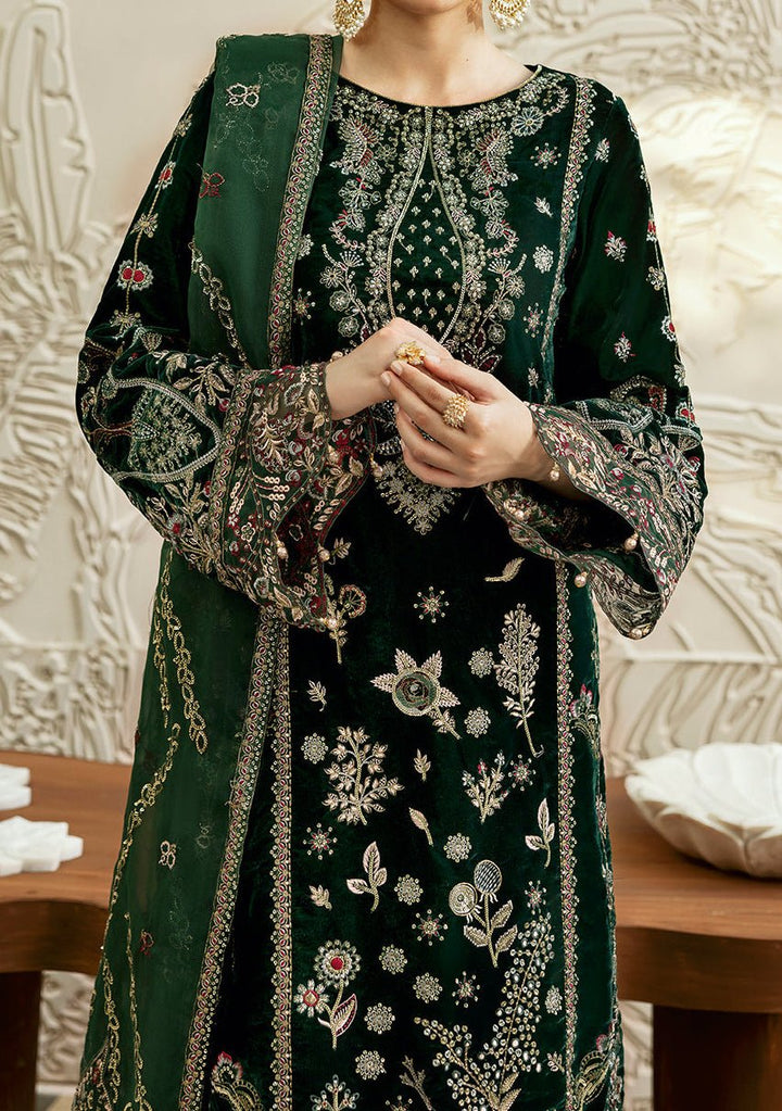 Ramsha Pakistani Velvet Dress