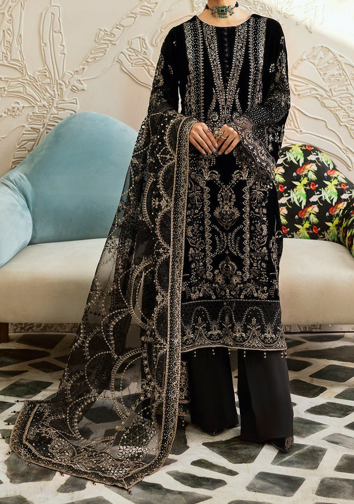 Ramsha Pakistani Velvet Dress