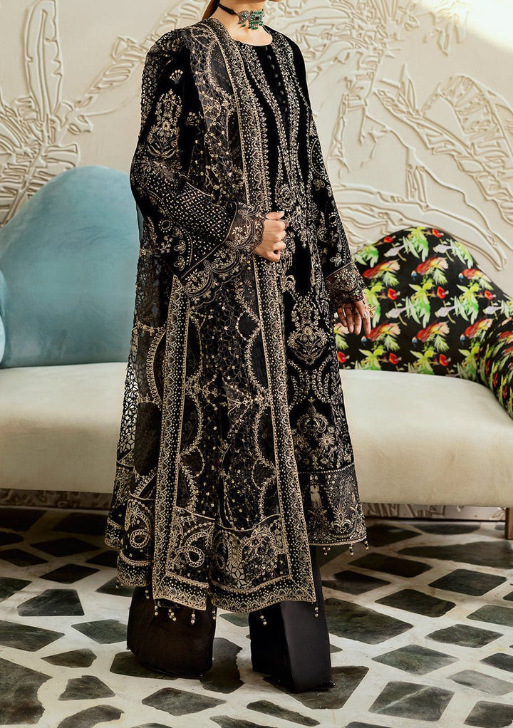 Ramsha Pakistani Luxury Velvet Dress