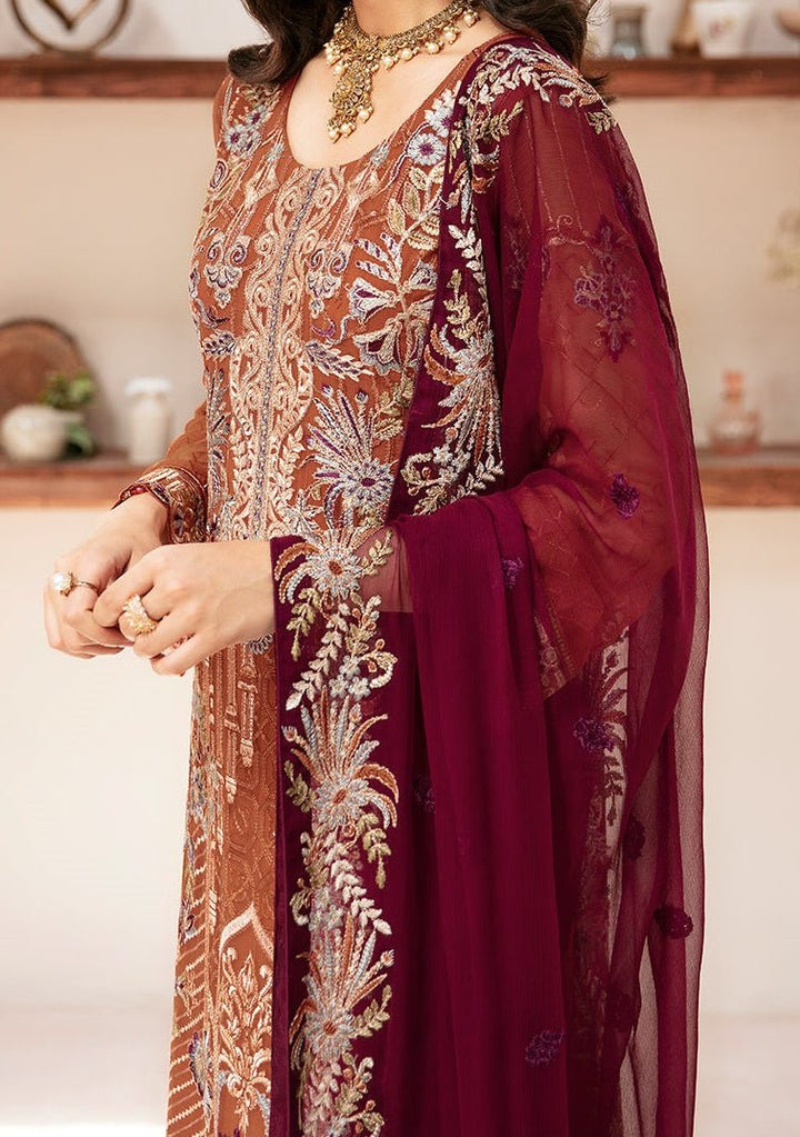 Ramsha Rangoon Pakistani Luxury Chiffon Dress