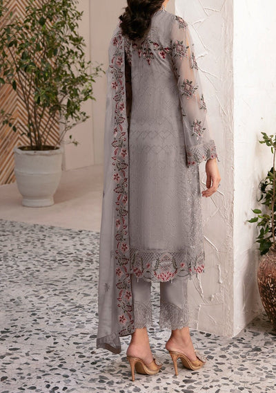 Ramsha Rangoon Pakistani Luxury Chiffon Dress - db26798