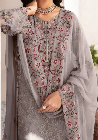 Ramsha Rangoon Pakistani Luxury Chiffon Dress - db26798