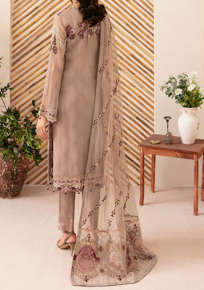 Ramsha Rangoon Pakistani Luxury Chiffon Dress - db26794