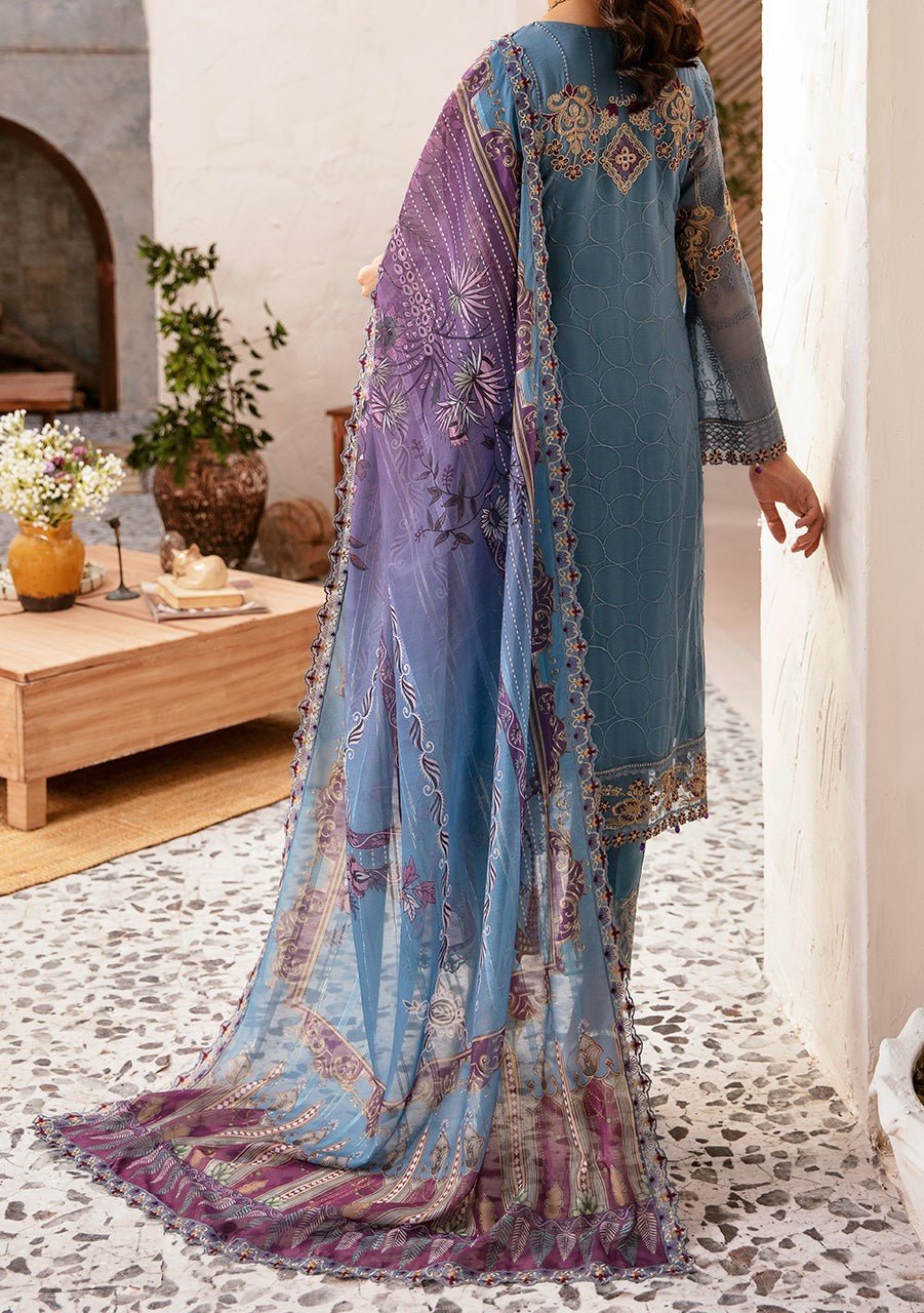 Ramsha Rangoon Pakistani Luxury Chiffon Dress