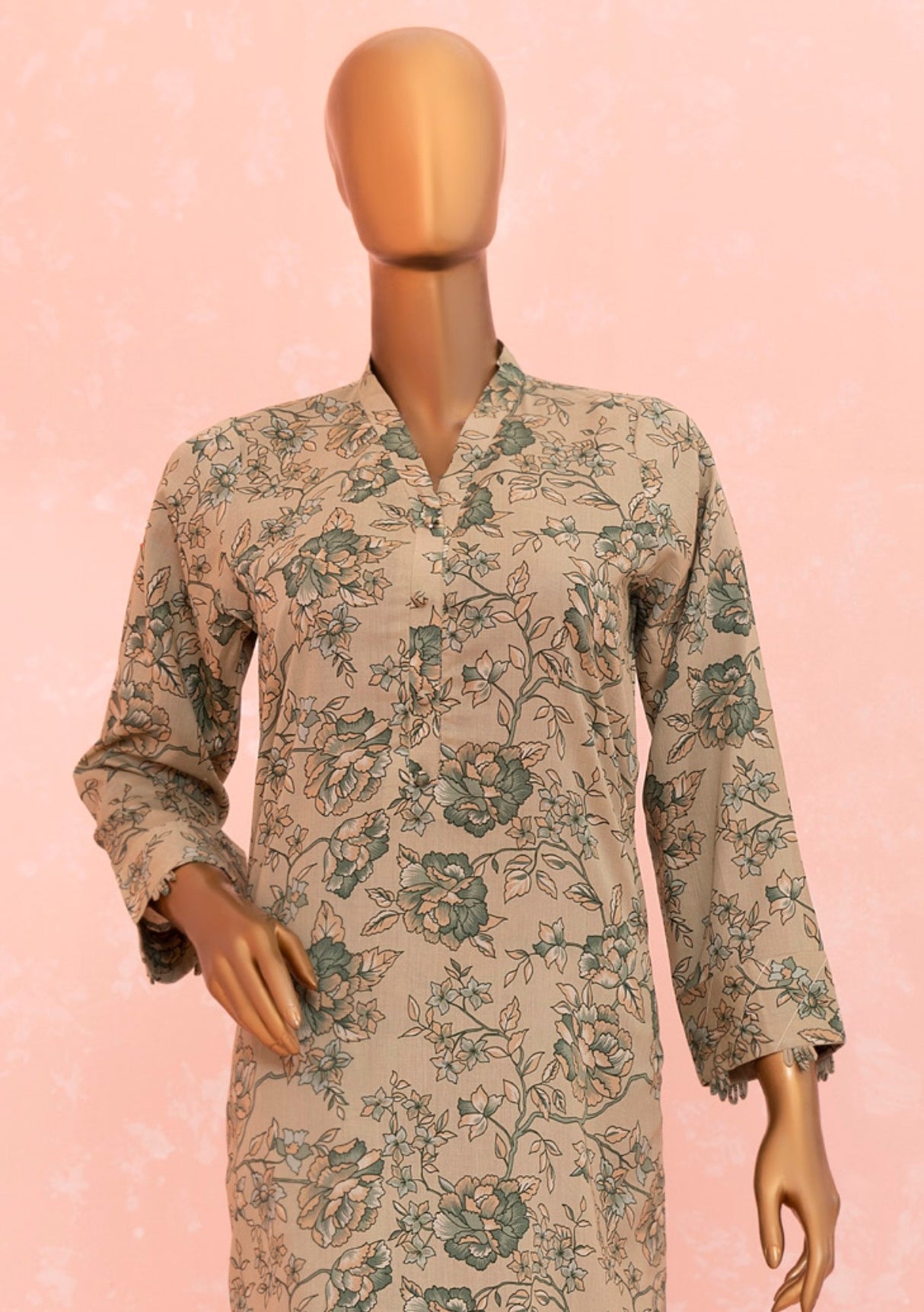 Safina Digital Printed AirJet Lawn Co - Ord - db29645