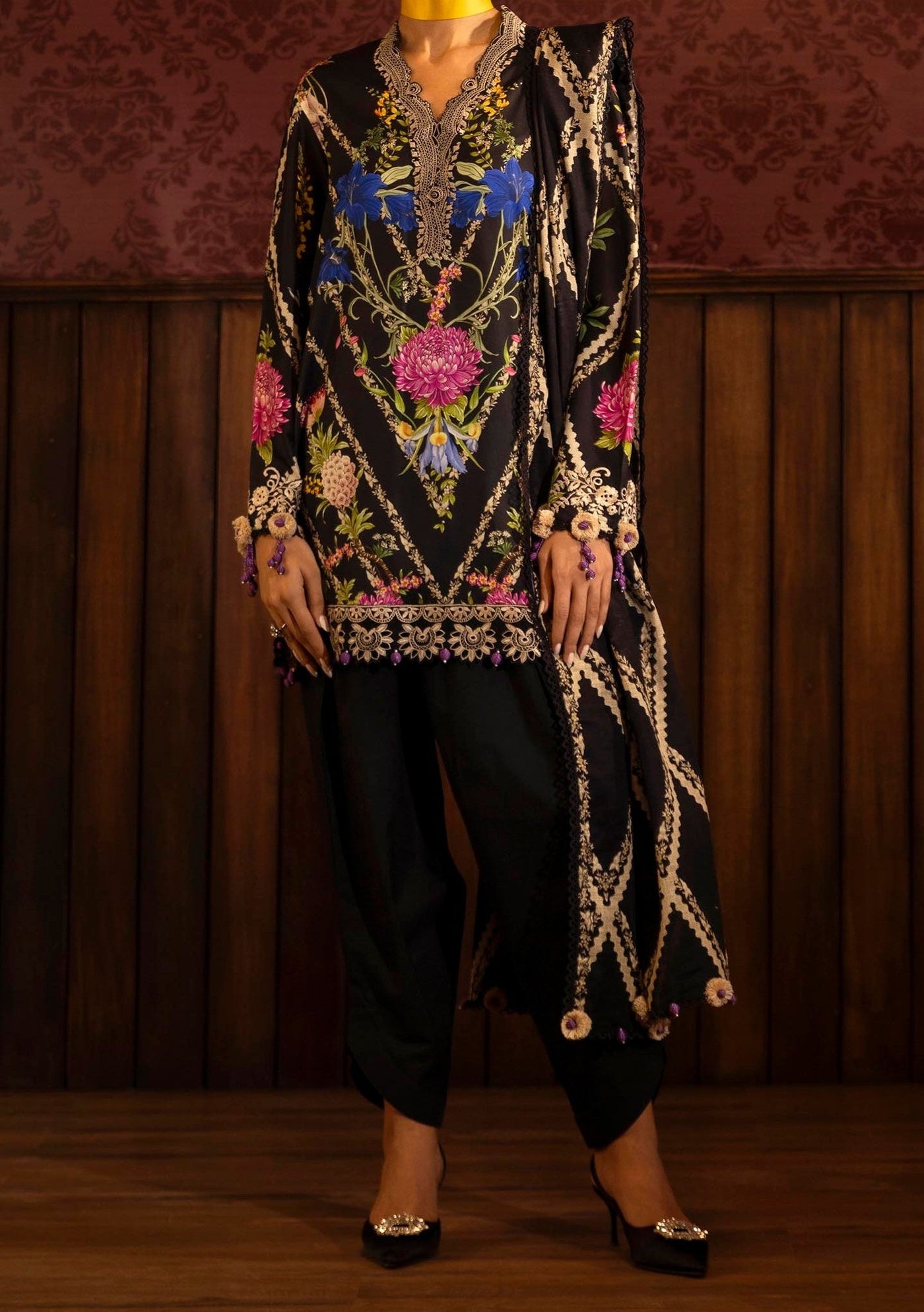 Sana Safinaz Muzlin Winter Pakistani Dress - db27284