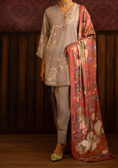 Sana Safinaz Muzlin Winter Pakistani Lawn Dress - db27258