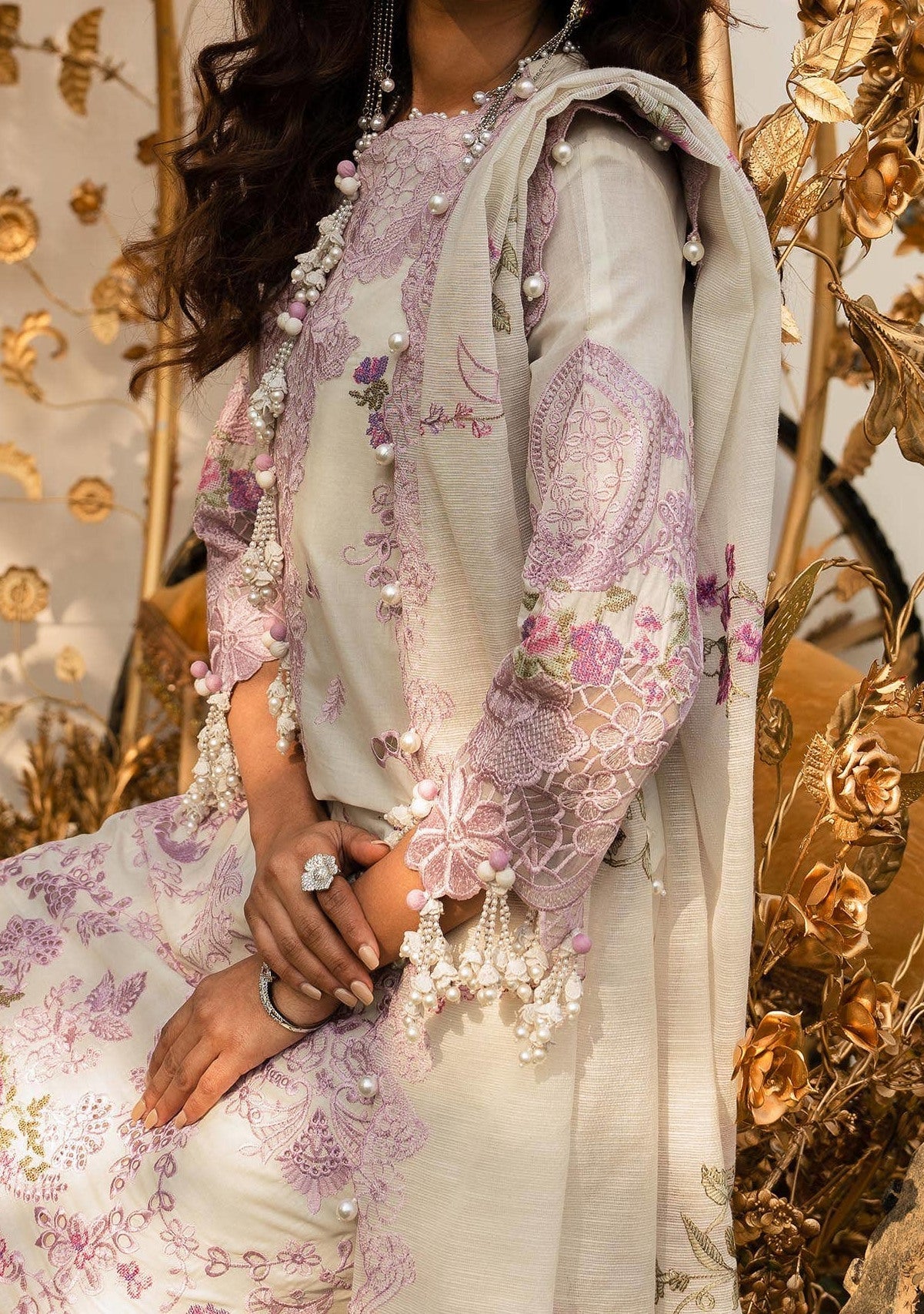 Sana Safinaz Pakistani luxury Lawn Dress - db25830