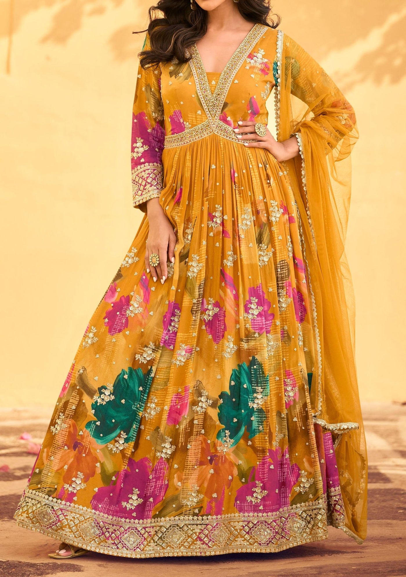 Sayuri Rani Party Wear Anarkali Suit - db28007