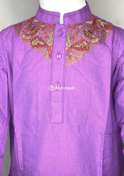 Aarong Embroidered Handloom Cotton Punjabi - db18903
