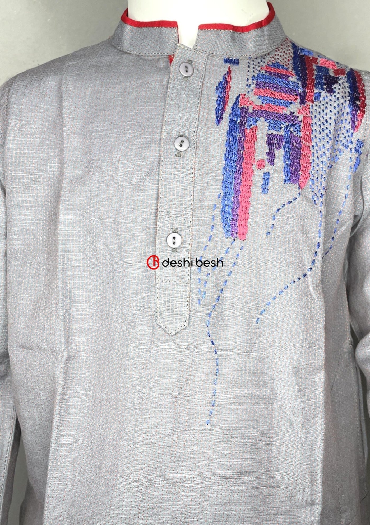 Aarong Embroidered Handloom Cotton Punjabi - db18893